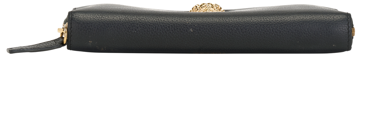 Versace Medusa Continental Wallet, &pound;110, Accessories, Black, Leather, Top view